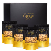 Load image into Gallery viewer, Roasted Salted Cashews Gift Box (4 Pack)
